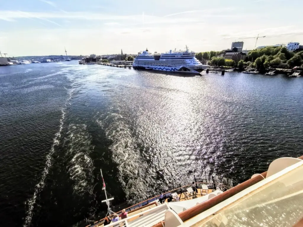 Aida am Hafen in Kiel