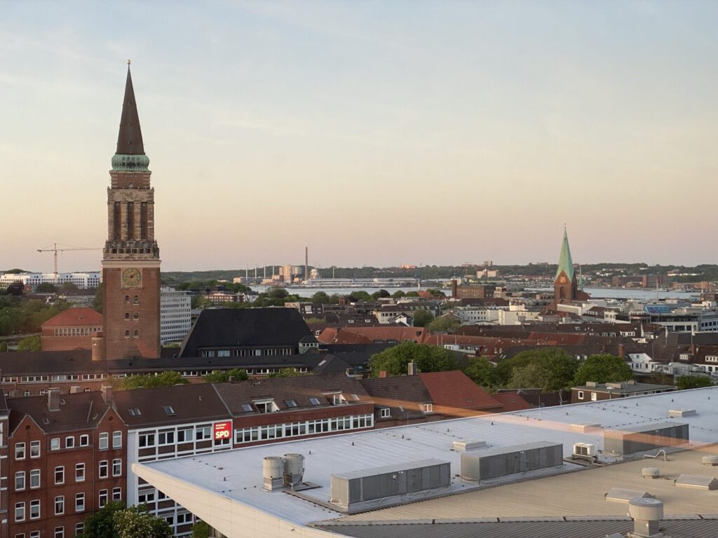 Blick auf Kiel