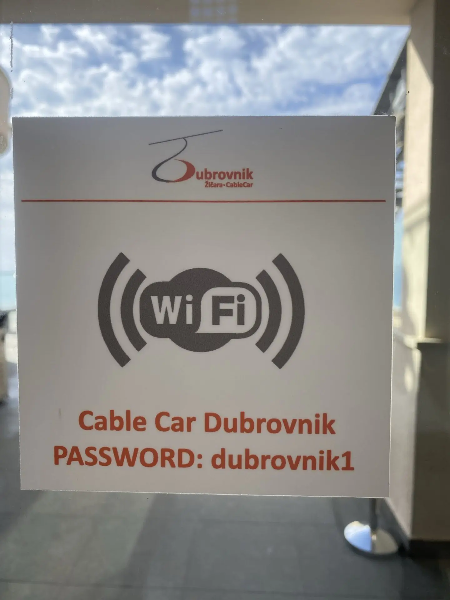 Free Wifi Seilbahn Dubrovnik