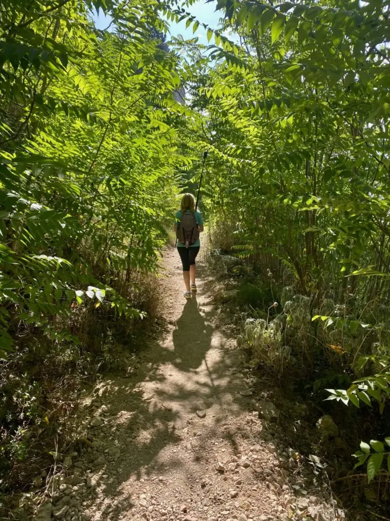 Wanderweg auf dem Berg Srd in Dubrovnik