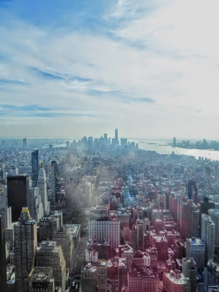 Ausblick vom New York City Empire State Building