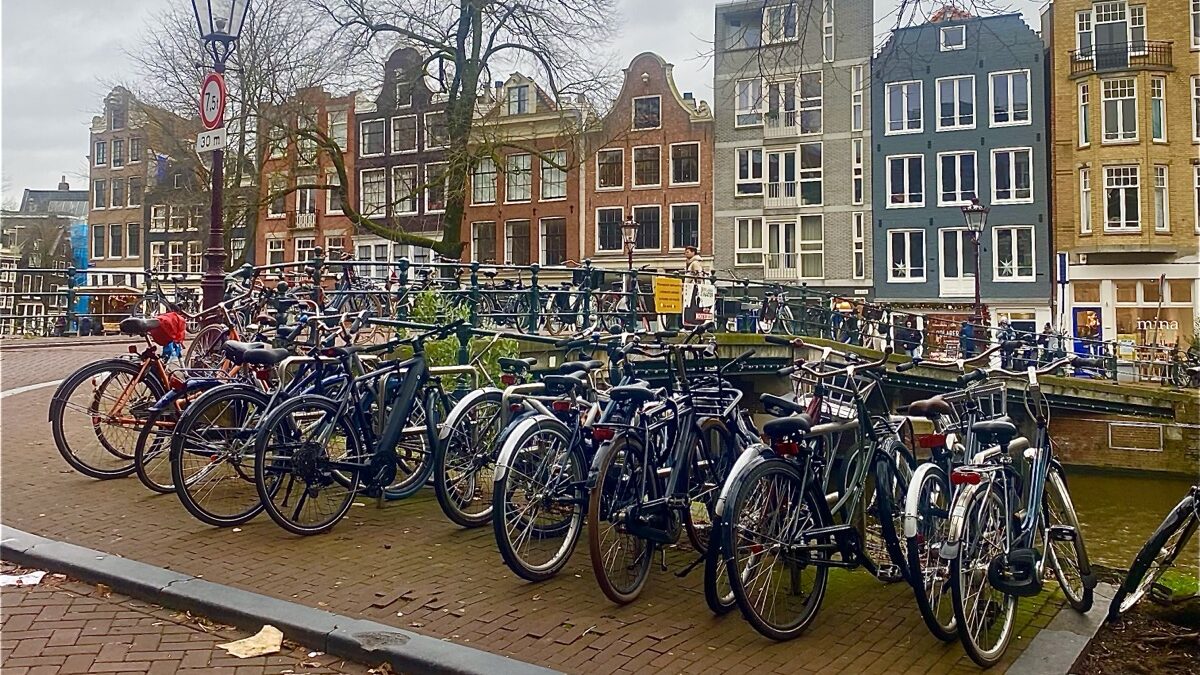 Fahrräder in Amsterdam