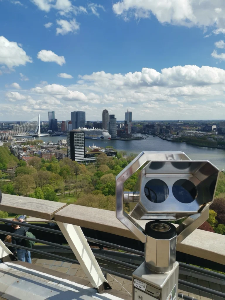 Ausblick Euromast in Rotterdam