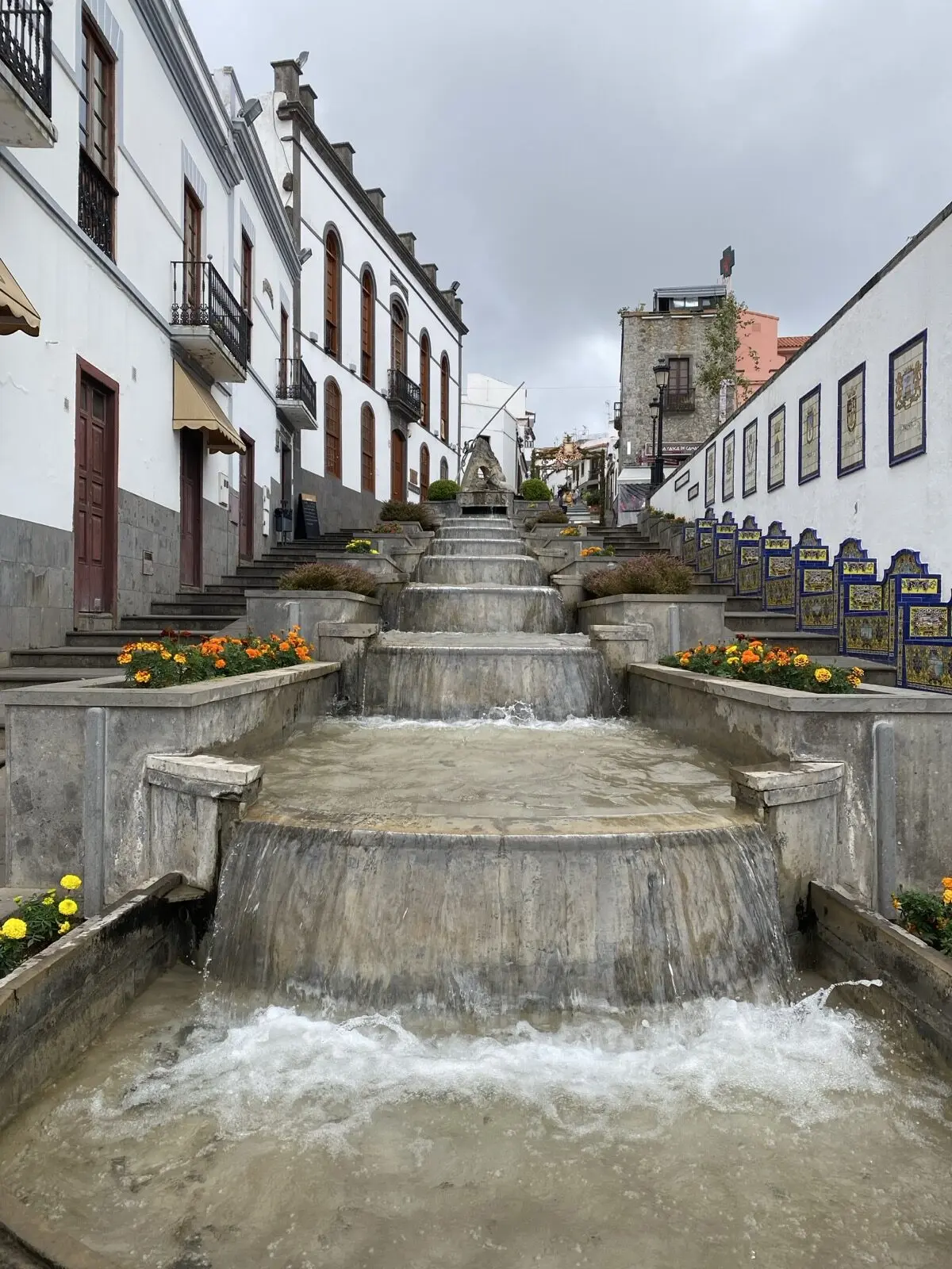 Brunnen in Firgas auf Gran Canaria
