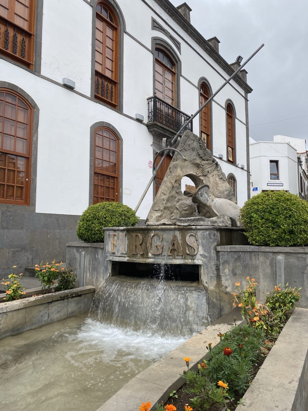 Brunnen in Firgas auf Gran Canaria