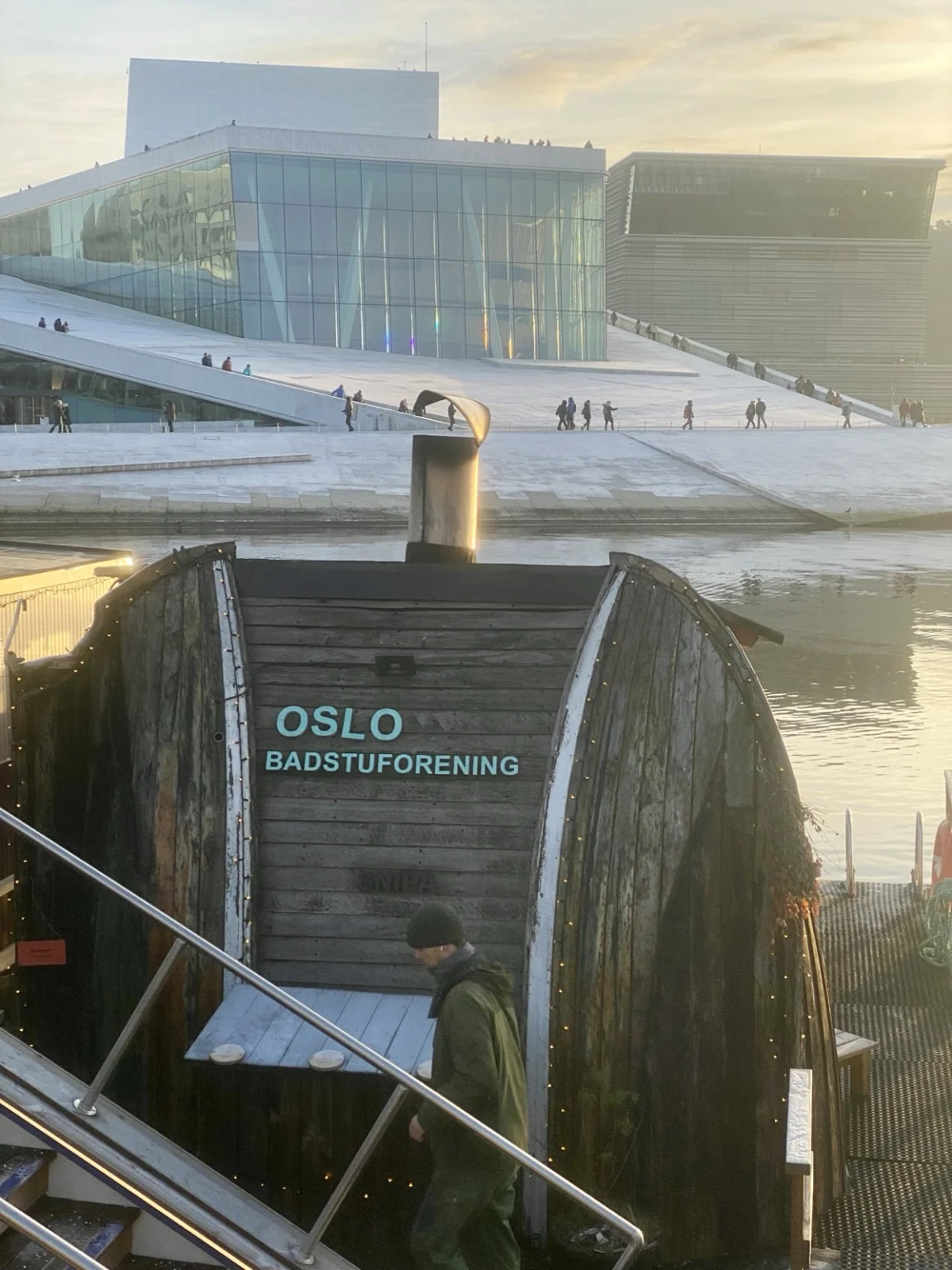 Floating Sauna in Oslo
