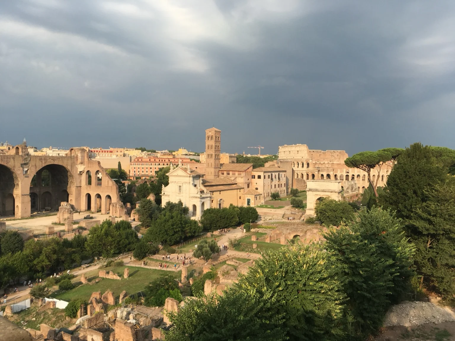 Forum Romanum in Rom 