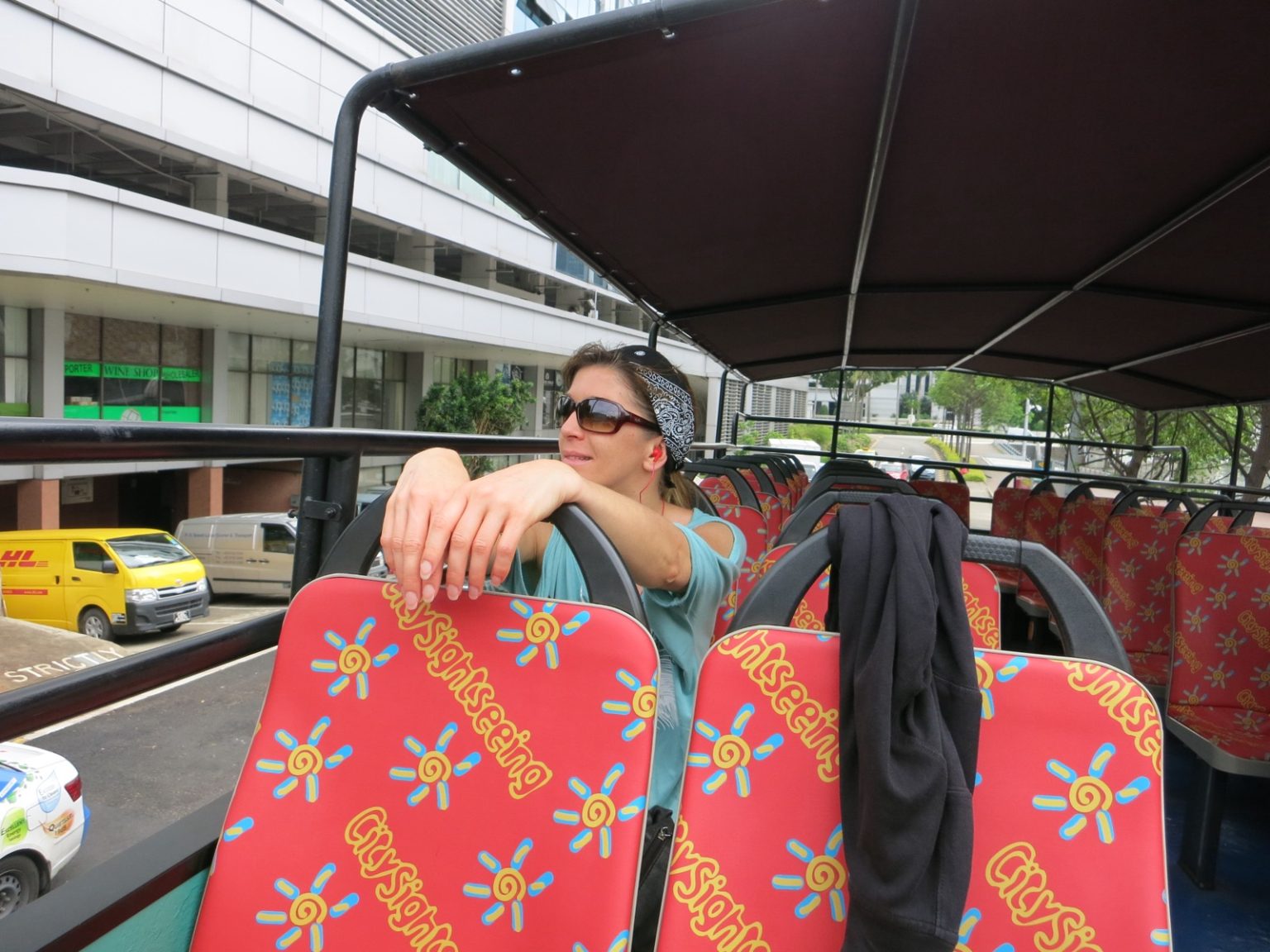 Sightseeing-Bus in Singapur