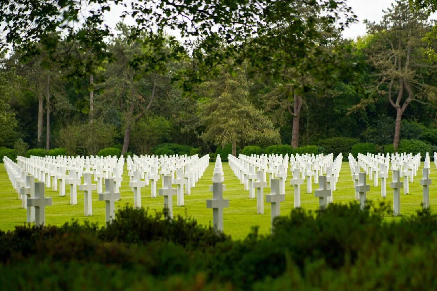 Friedhof in der Normandie