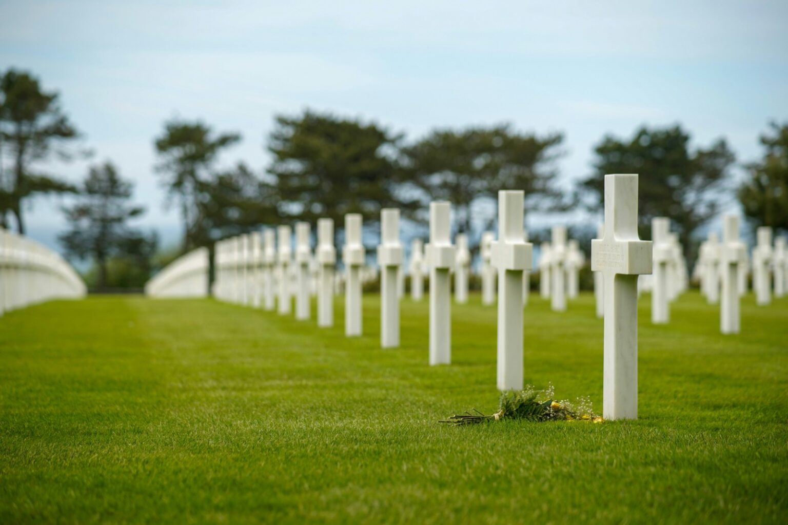 Friedhof in der Normandie