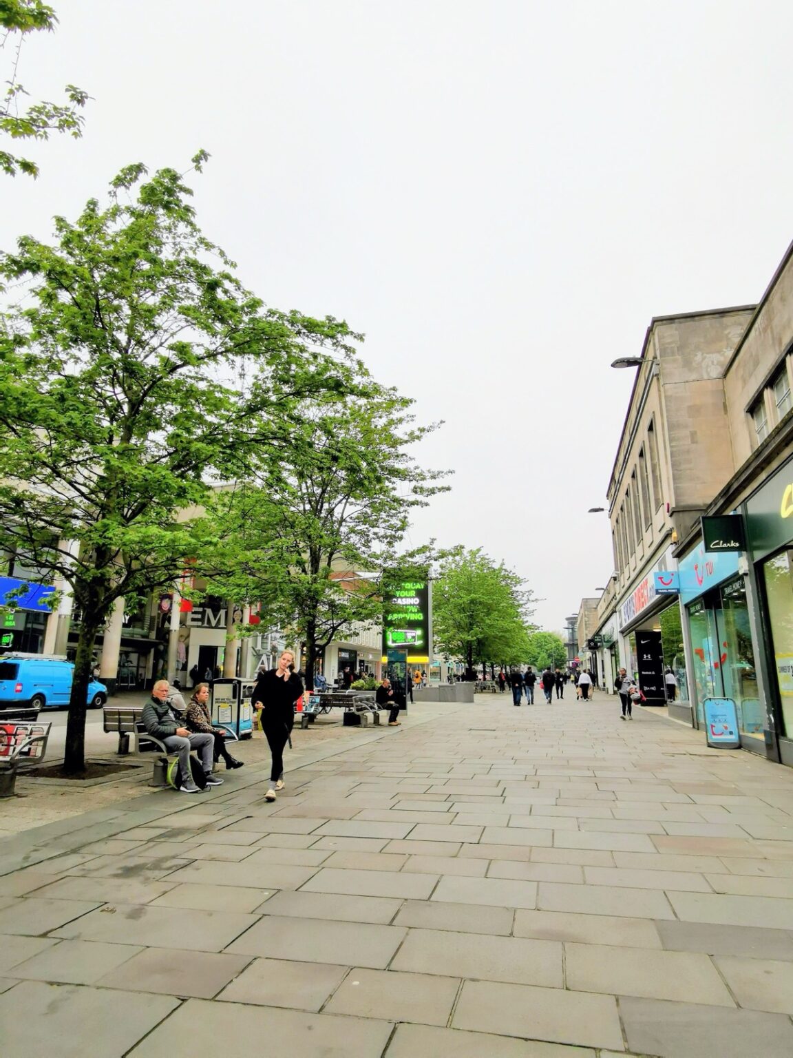 Zentrum von Southampton