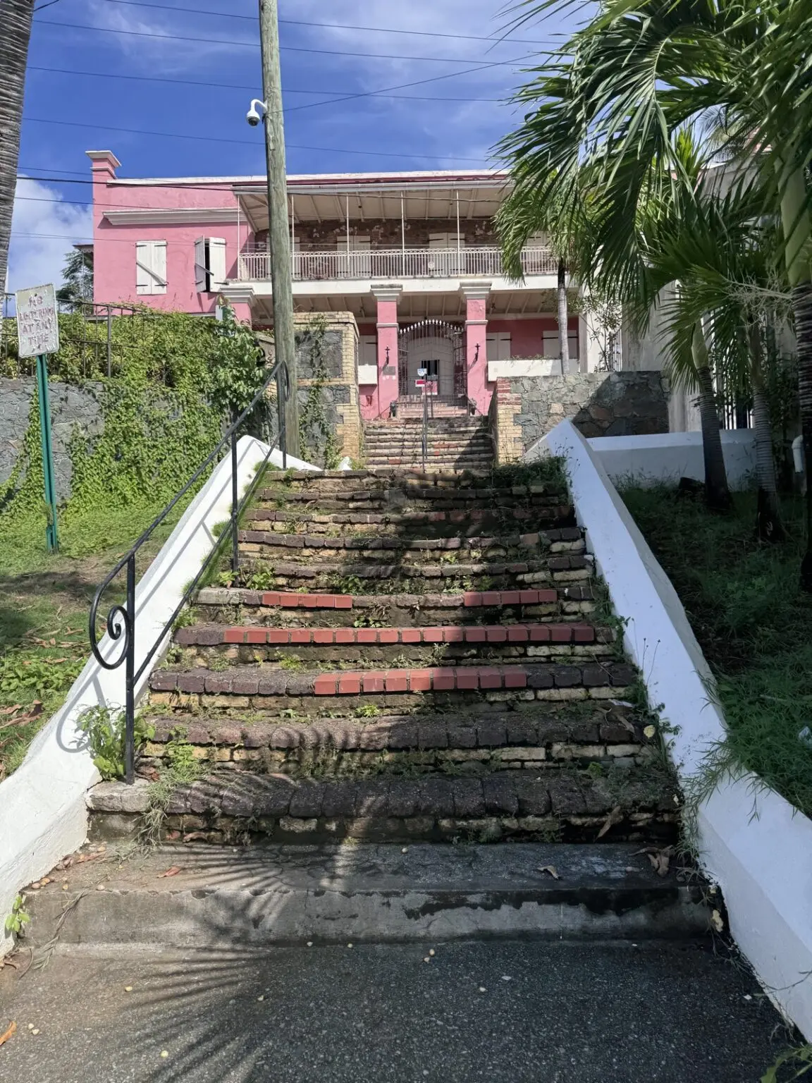 Fußweg 99 Steps in St. Thomas