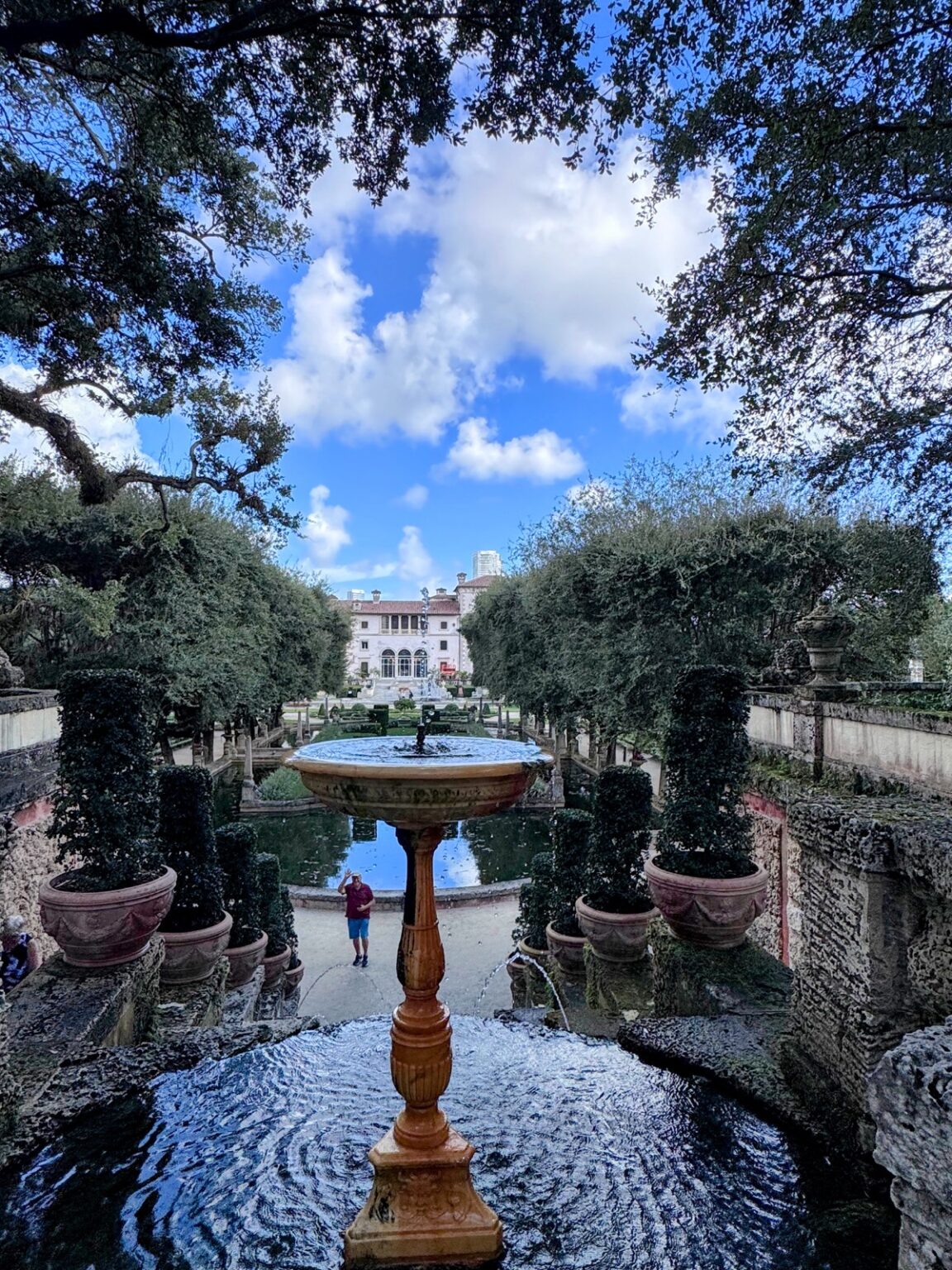 Garten Villa Vizcaya Miami