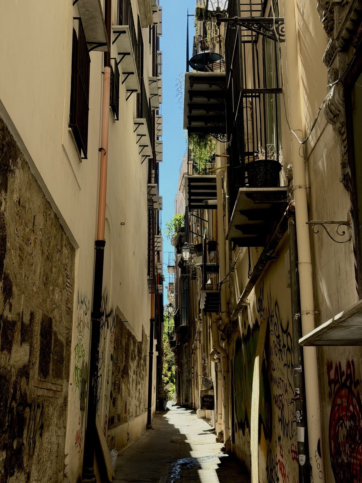Gasse im Zentrum Palermo