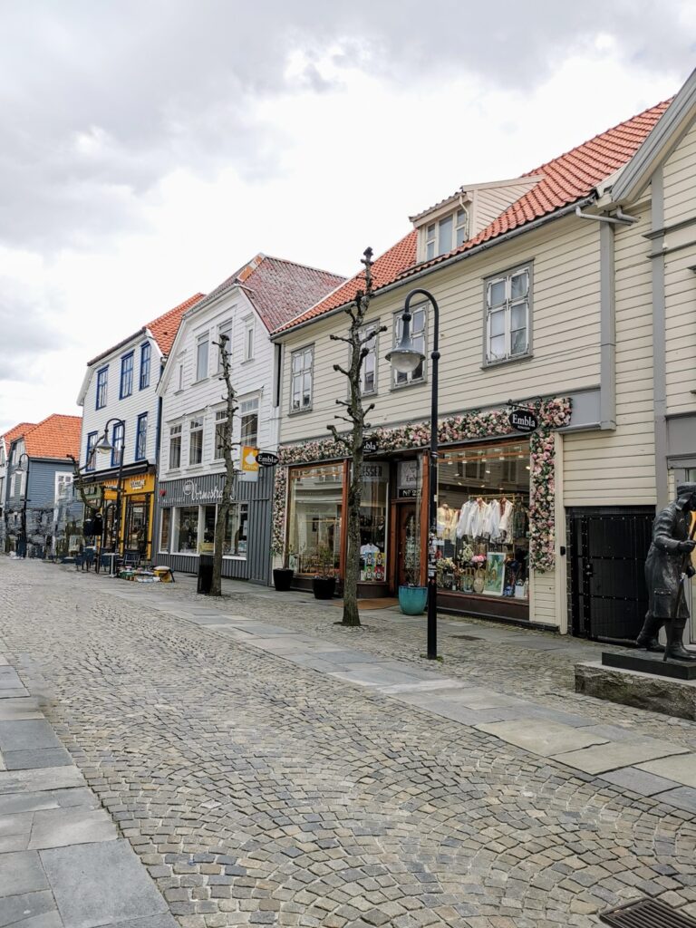 Gasse Kirkegate in Stavanger
