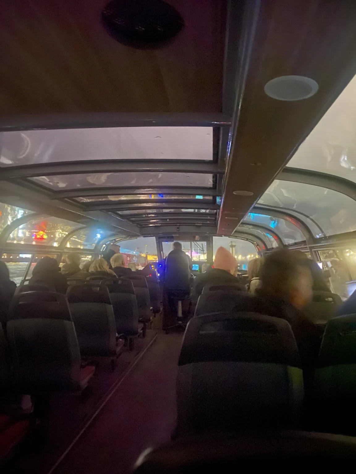 Grachtenfahrt im Lichterzauber in Amsterdam