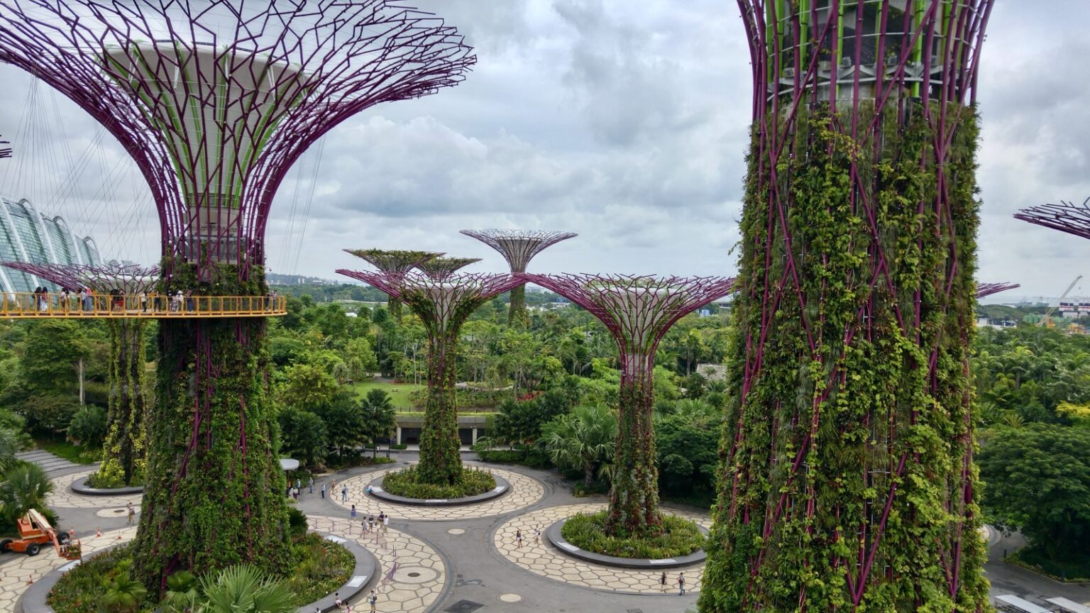 Gardens by the Bay in Singapur