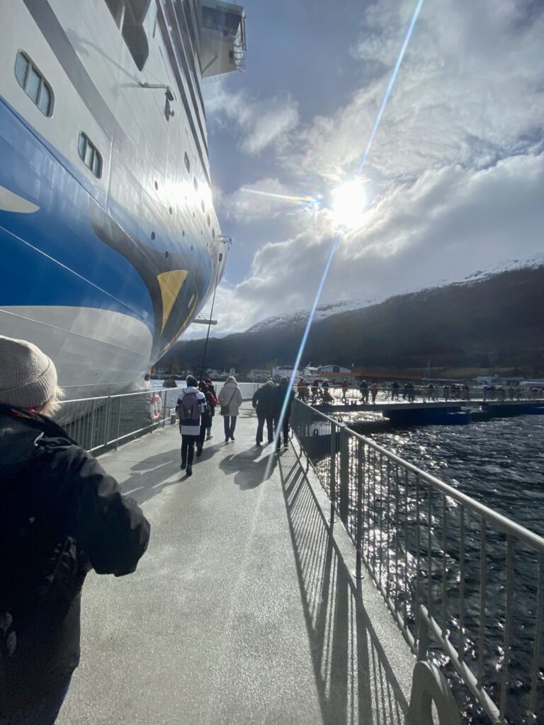 Hafen Nordfjordeid SeaWalk Stef