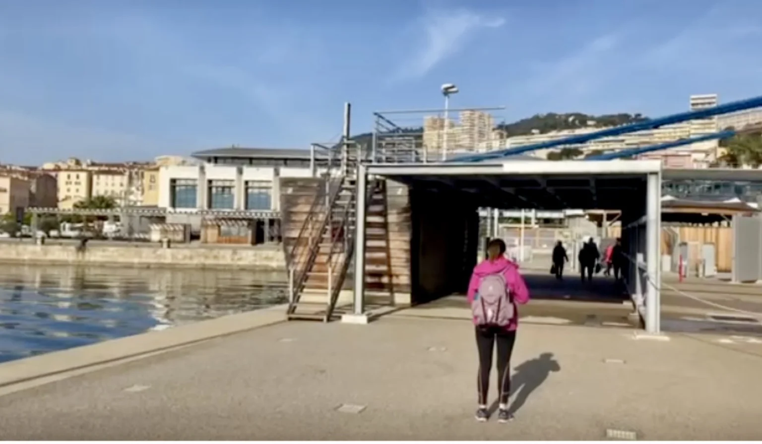 Hafenausgang Ajaccio