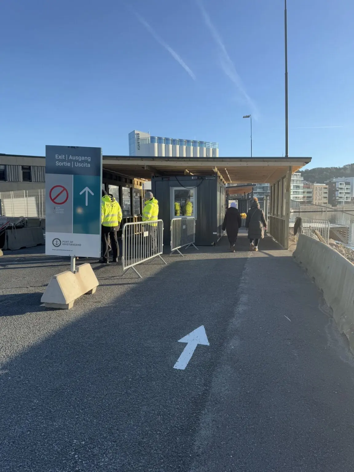Hafenausgang Kristiansand