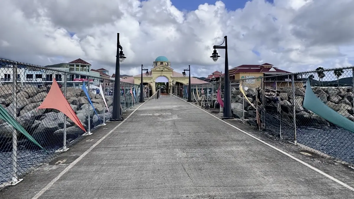 Hafenausgang St. Kitts