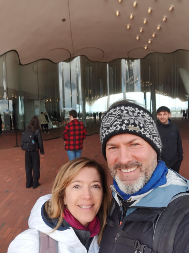 Balkon der Plaza in der 
Elbphilharmonie Hamburg
