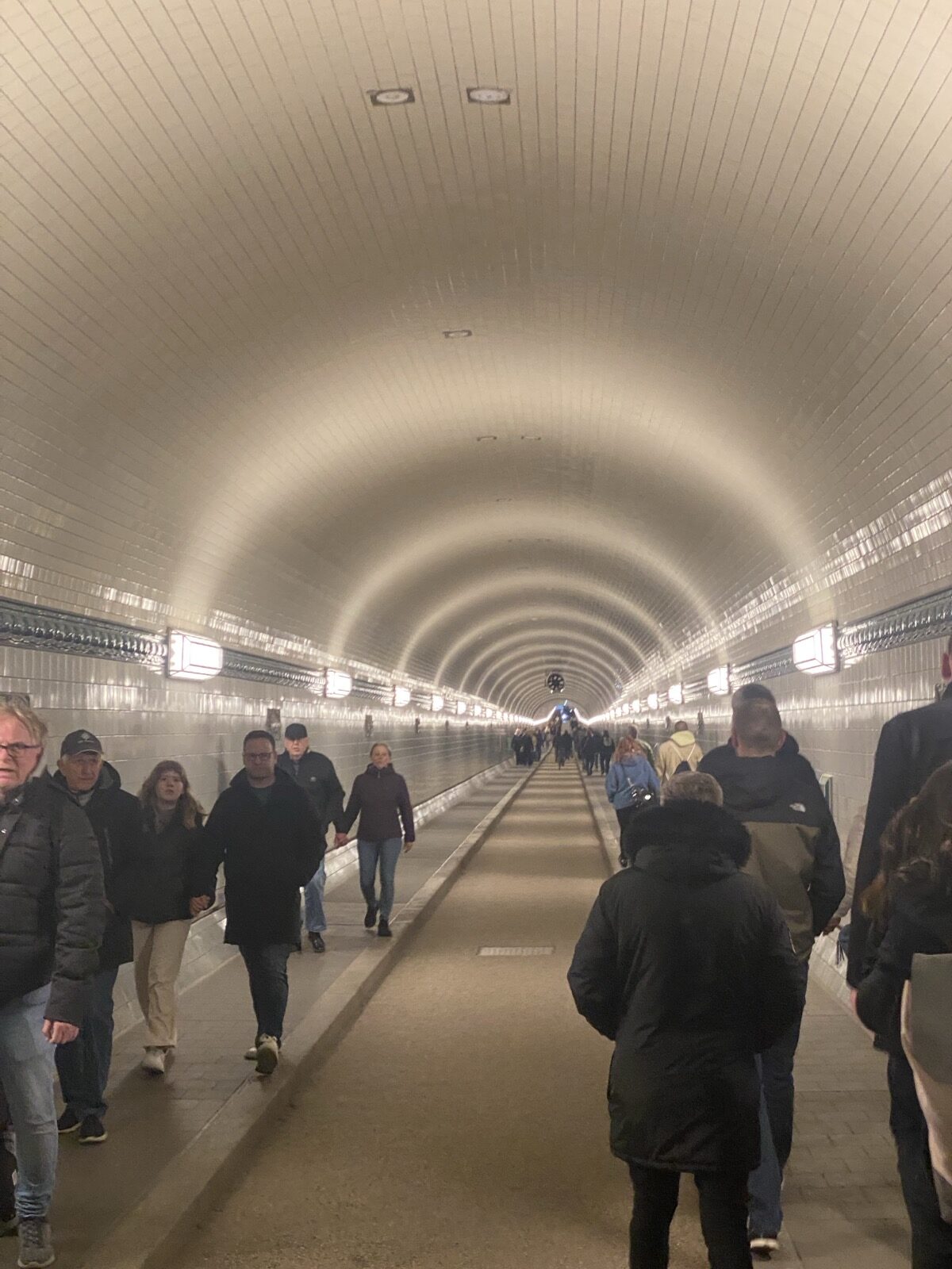 Alter Elbtunnel in Hamburg