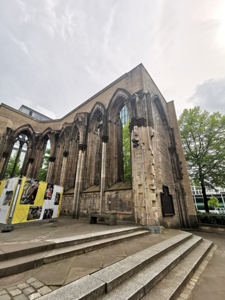 Sankt Nikolai Mahnmal in Hamburg