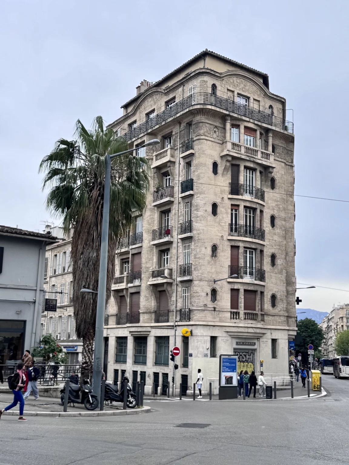 Historische Gebäude in Marseille