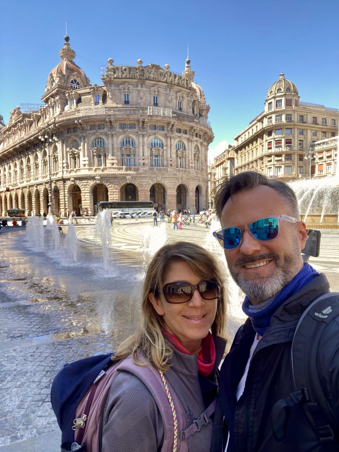 Pärchen im Zenturm von Genau