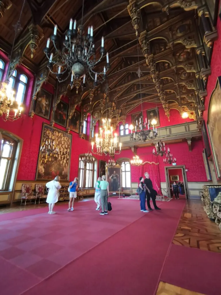 Räumlichkeiten im Castello di Miramare in Triest
