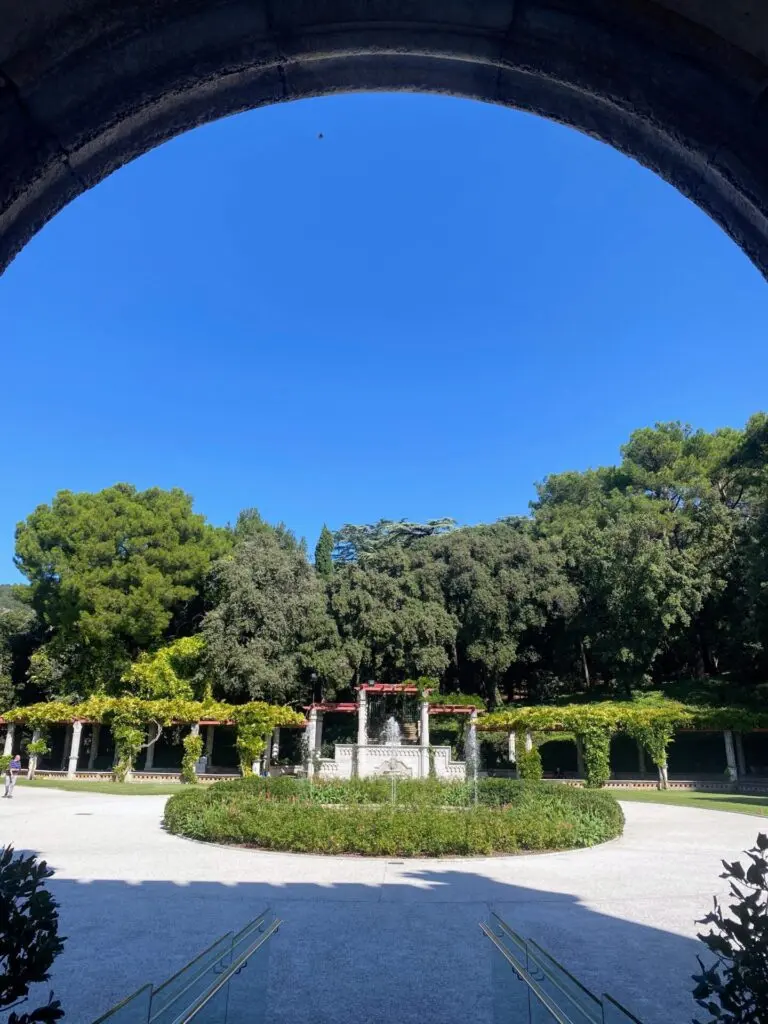 Schlossgarten Miramare in Triest