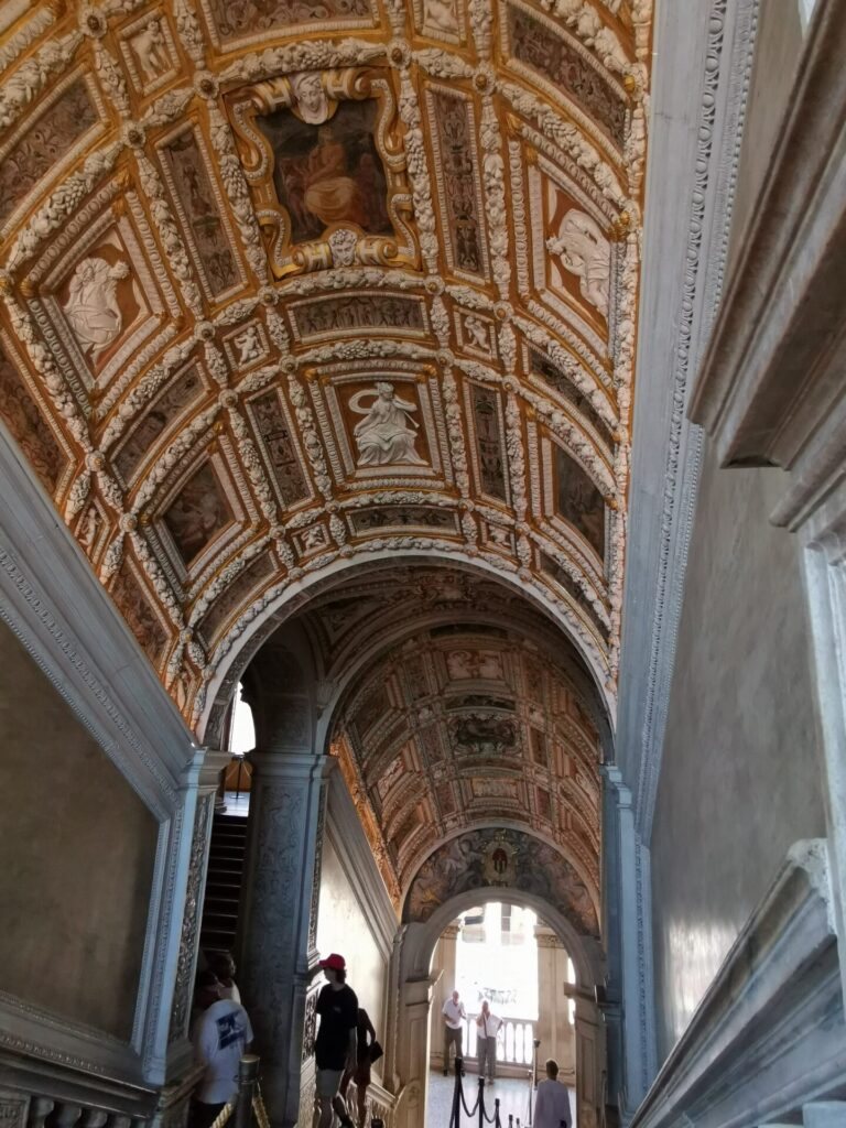 Treppenaufgang im Dogenpalast in Venedig