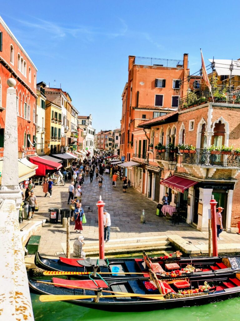 Gondelfahrt in Venedig