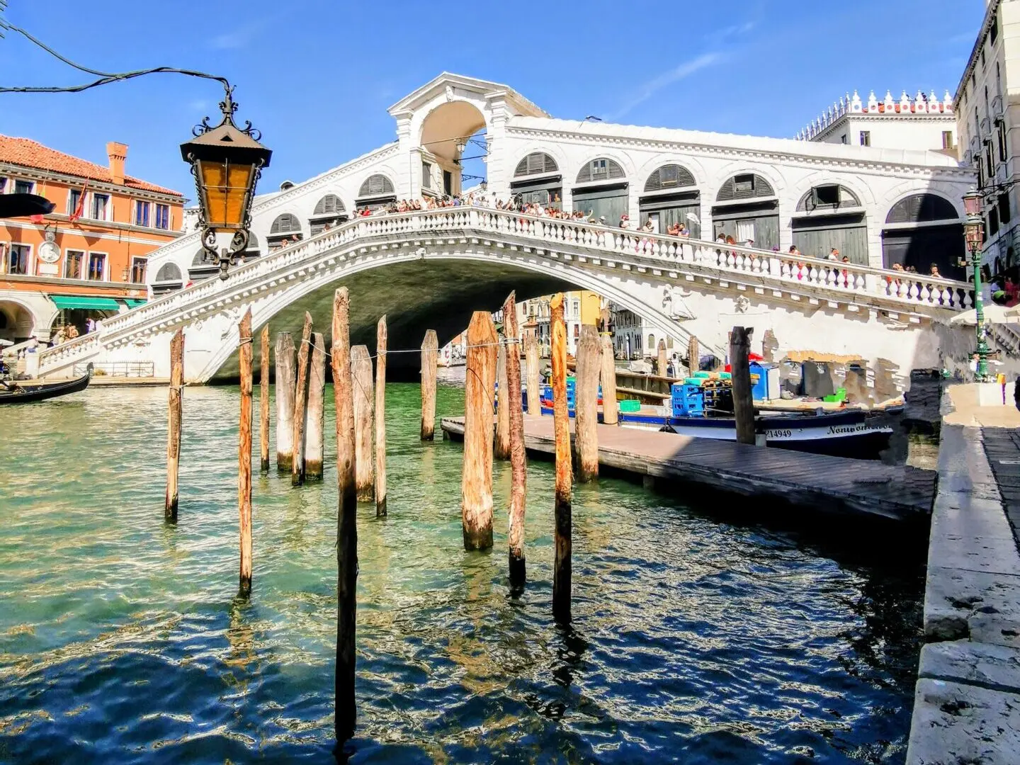 Rialtobrücke in Venedig