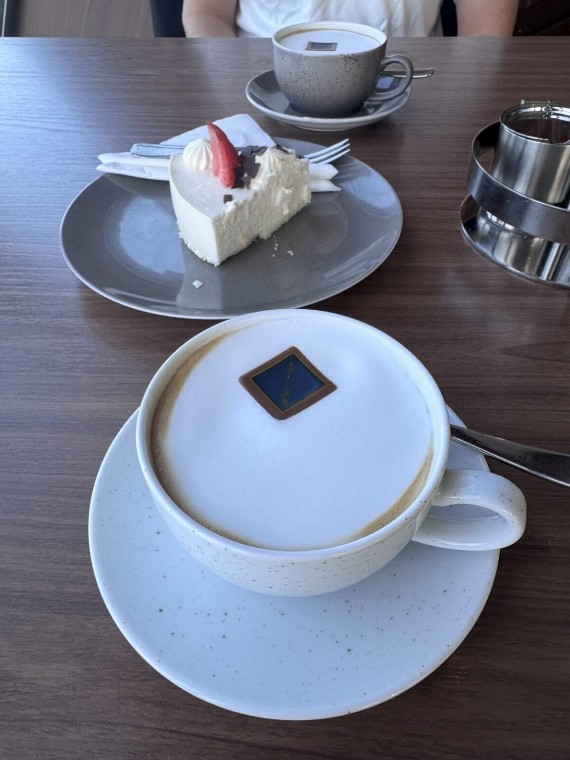 Kaffee auf einem Kreuzfahrtschiff