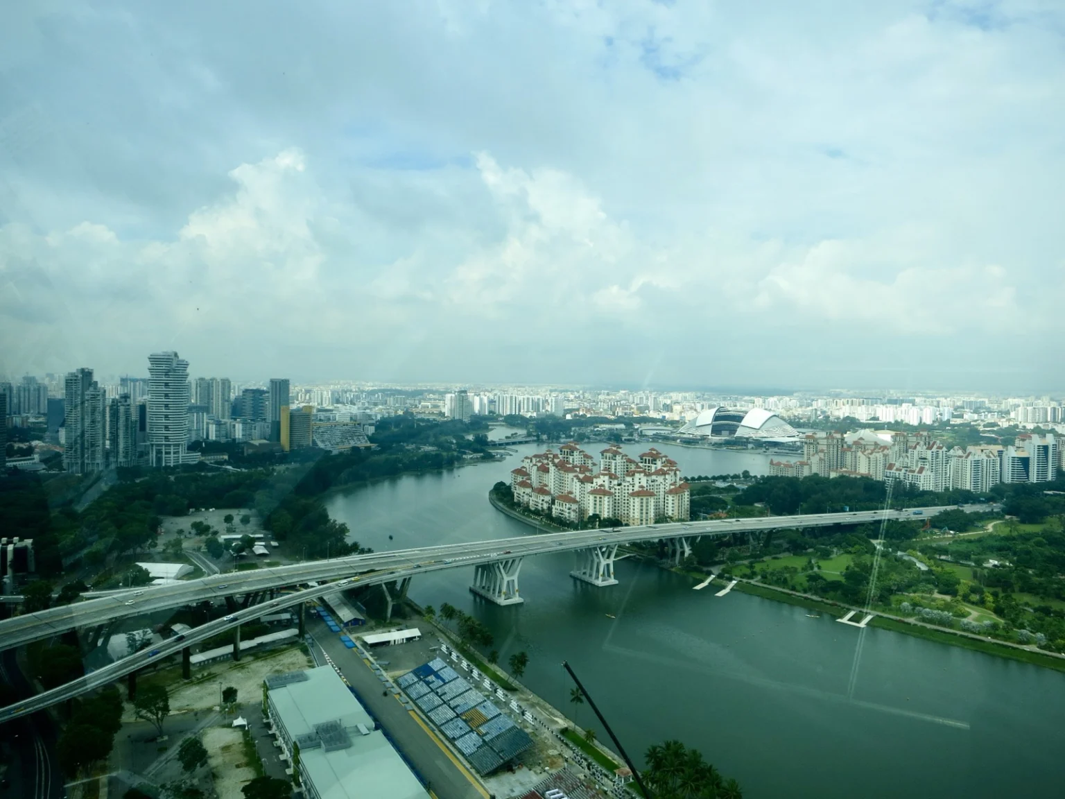 Singapur von oben