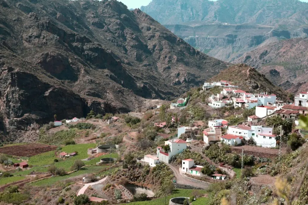 Bergdrof Fataga auf Gran Canaria 