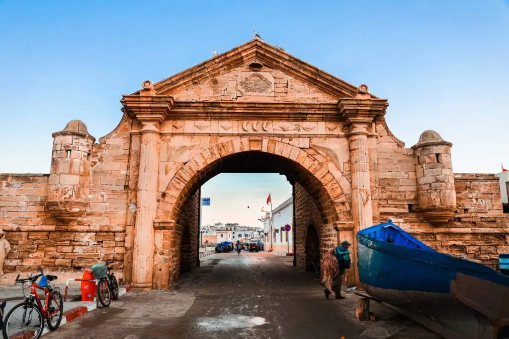 Historischer Stadt-Bogen in Essaouira