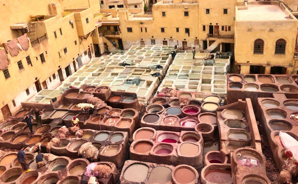 Gerberviertel in  Fes