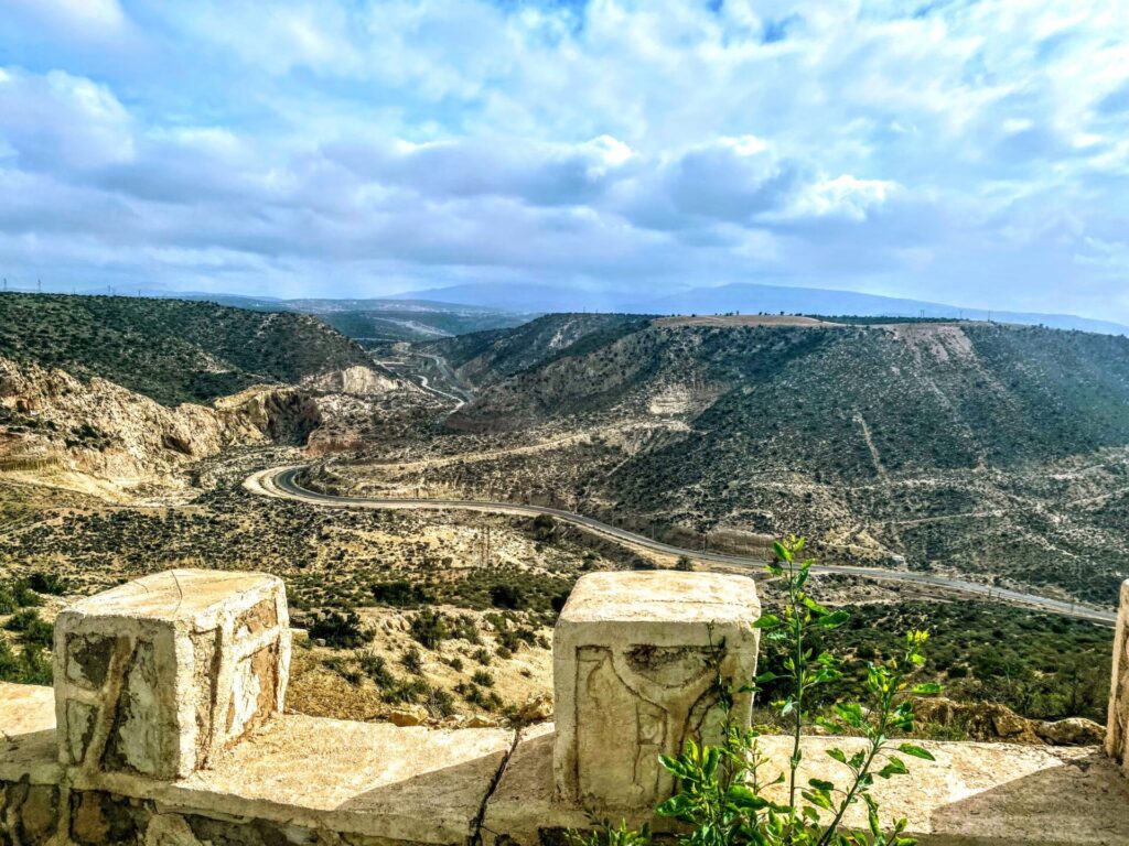 Aussicht von der Kasbah Ruinen - Agadir Oufella in Agadir