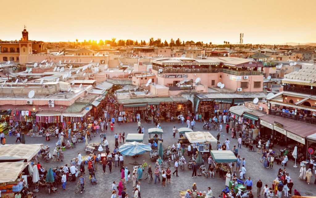 View Souk Marrakesch
