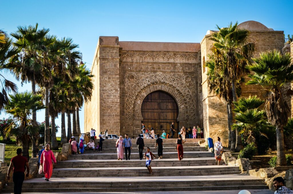 Treppe in Rabat