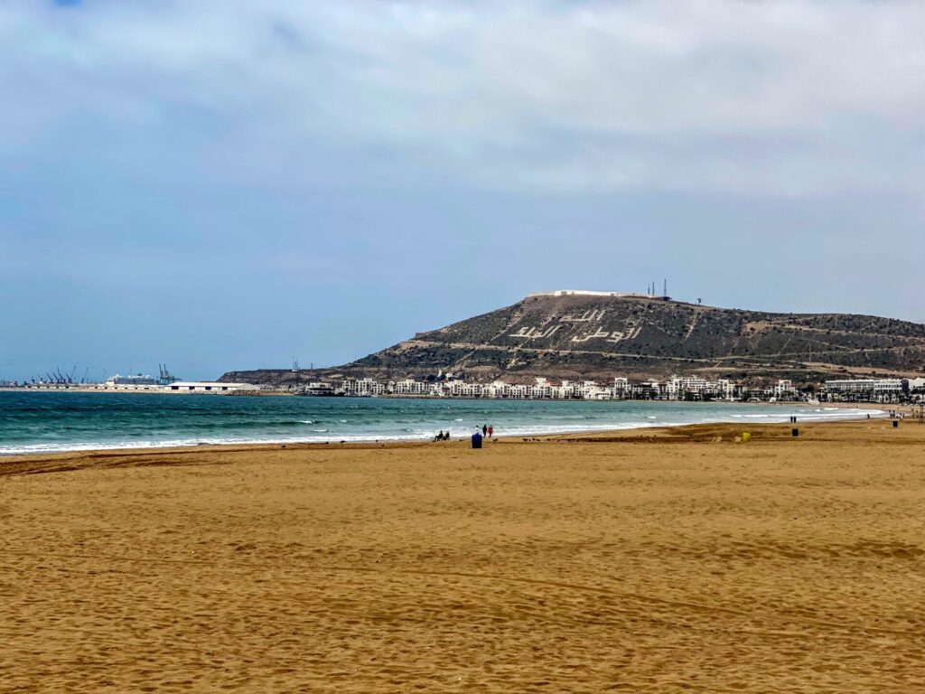 Agadir Stadt-Strand