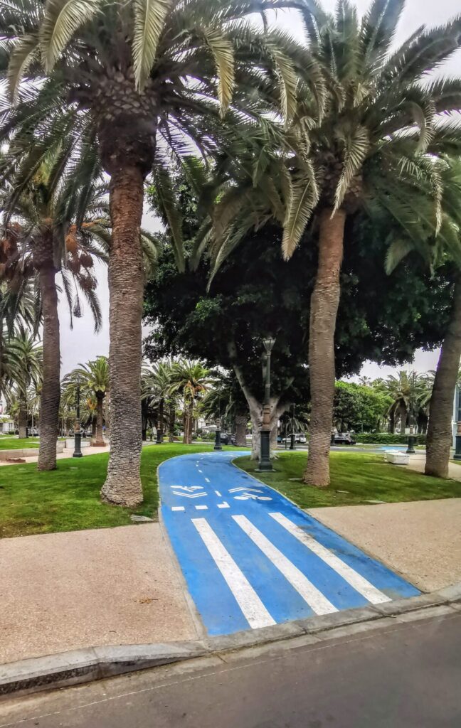 Kanaren Mittelmeer Marokko Agadir Zentrum Radweg