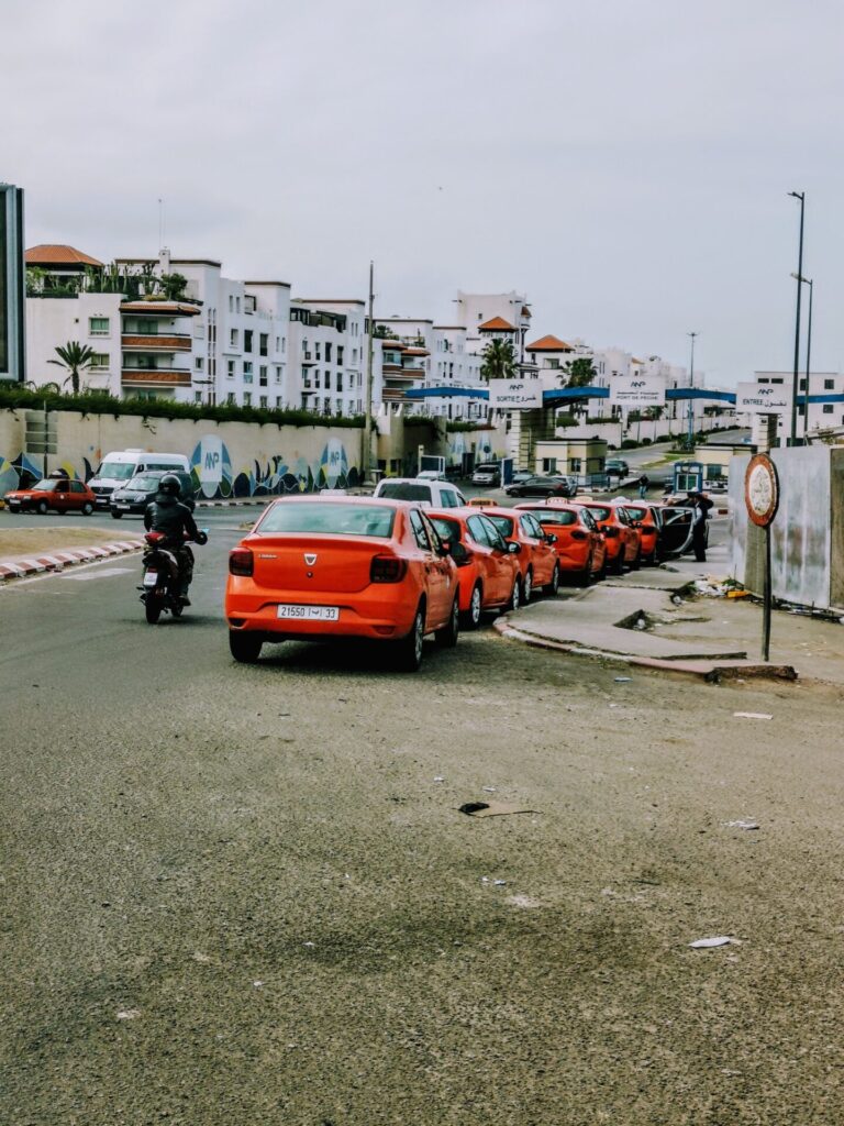 Kanaren Mittelmeer Marokko Agadir Zentrum Taxi