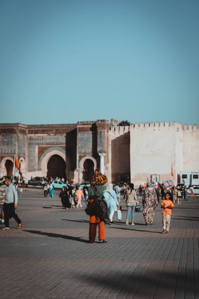 Stadt-Platz Meknes