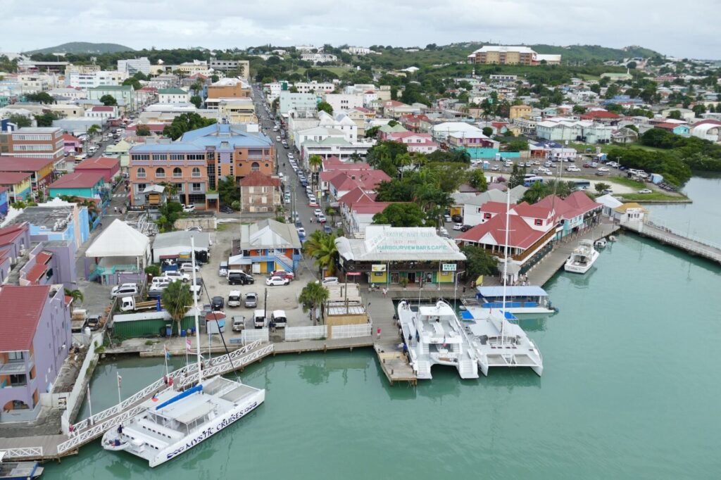 Stadt St. Johns in Antigua