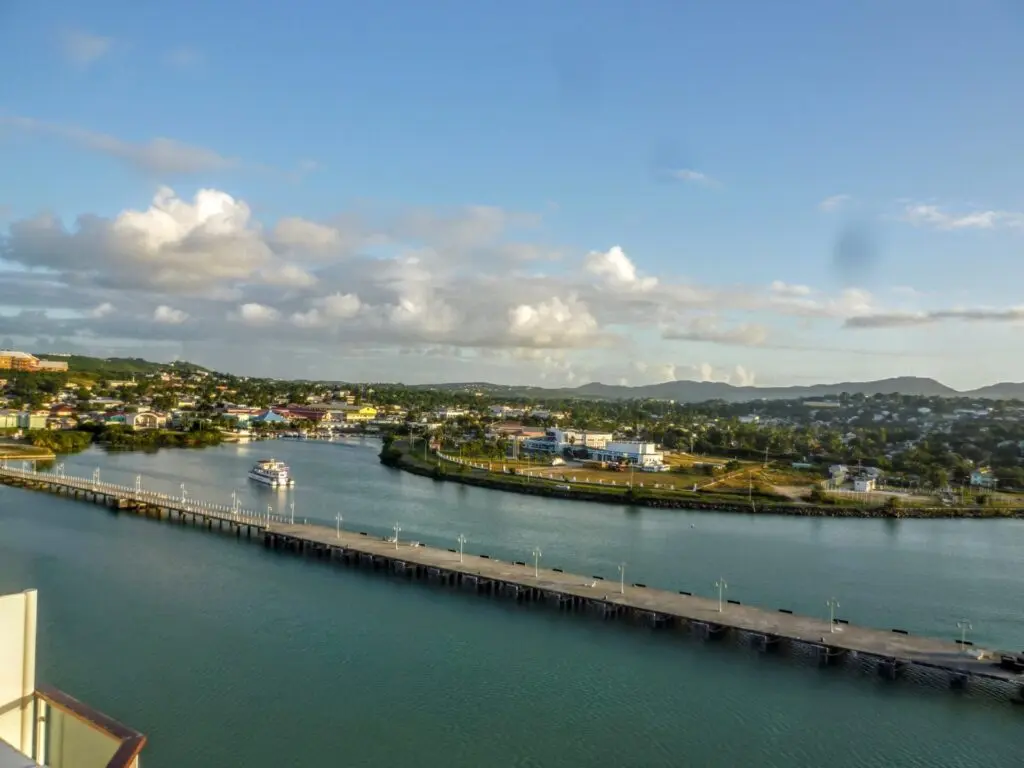 Hafen von St. Johns in Antigua 