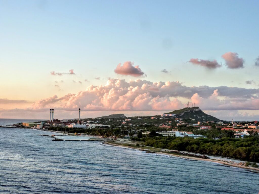 Hafen von Willemstad Curacao